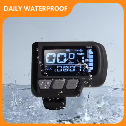Ebike LCD Display Screen Meter EN06 24V-48V Speed Controller for 2HAO Protocol Controllers MTB Acces