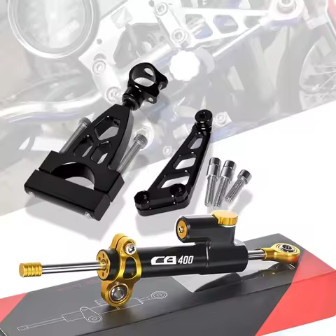 For Honda CB400 CB400SF 1993-2016 Steering Damper Stabilizer Mounting Bracket Adapter CB 400 SF 400S