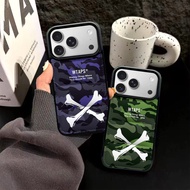 Street Classic WTAPS Camouflage Down Jacket Phone Case Suitable for iPhone 17AIR 16ProMax 15 14Pro 1