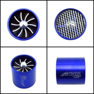 Universal Simota Turbine Turbo ChargerFuel Gas Saver Air Filter Intake Single Supercharger Turbine T