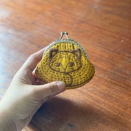 材料包/DIY刺繡貓咪口金零錢包/手縫口金包