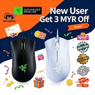Razer DeathAdder Essential Gaming Mouse | 6400 DPI Optical Wired Mouse, 5 Prog Buttons, 1000Hz Polli