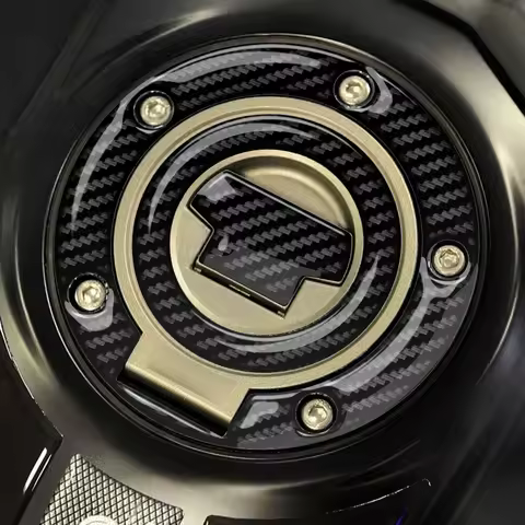 Motorcycle Fuel Cap Protection Sticker for Yamaha Models 2000-2016 (5 Holes) R1 R1M R6 FZ1 FZ6 FZ8 M