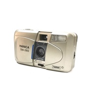 Hanica SW-260 wide angle full frame 35mm film Electronic film loading and rewinding compact camera