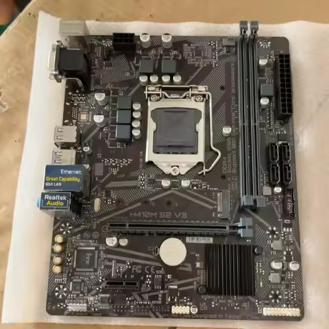 Used for GIGABYTE H410M S2 V3 LGA1200 mATX Motherboard H510 Chip DDR4 NVMe M.2 GbE LAN For 10th Gen