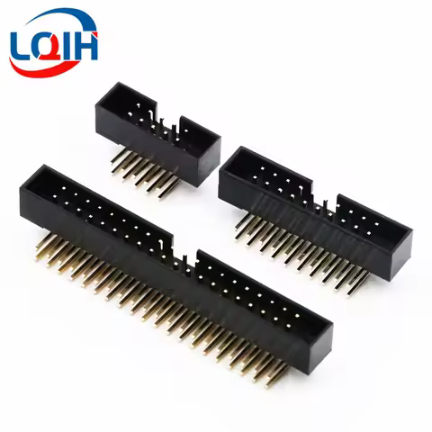 10PCS 2.0mm Pitch FC 6/8/10/12/14/16/18/20/24/26/30/34/40/50Pin Female IDC Socket Connector Ribbon C