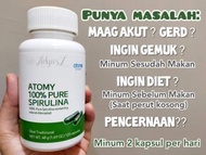 ATOMY Spirulina pure 100% original 120 Capsules