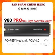 Samsung 980 PRO HEATSINK SSD - M.2 2280 NVME PCIe Gen4 - Pre-install genuine HEATSINK - BEST FOR PS5
