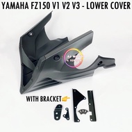 YAMAHA FZ150 FZ150i FZ V1 V2 V3 LOWER COVER WITH BRACKET ENGINE BODY SET ENJIN BELLY PAN FAIRING DEP