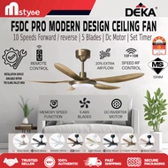 [Installation] DEKA F5DC PRO Ceiling Fan 56" | 46" 5-ABS Blade | DC Inverter Motor | 20-Speed | LED 