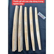 Tailor's wooden ruler/high quality oak ruler/50cm long drawing and tailoring wooden ruler Sewing rul