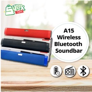 [A15 Wireless Bluetooth Soundbar] JBL Speaker SoundBar 3D Surround Portable Speaker Bluetooth Soundb