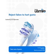Smile Plus usmile Electric Toothbrush Head Replacement Universal Adult Fading Soft Bristles Official