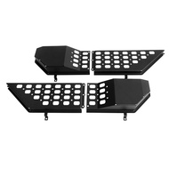 สําหรับ JEEP Wrangler JL JLU 4XE 2018-2025 & Gladiator JT 2020-2025 โลหะด้านหน้าประตูกล่องเก็บกระเป๋