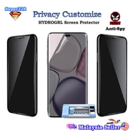 Honor X9c 5G | X9c Smart | X7c | Honor X9a 5G | X7a | 9X | 9X Pro | 9 Lite | Play Hydrogel Privacy S