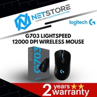 LOGITECH G703 LIGHTSPEED 12,000 DPI Wireless Gaming Mouse - 910-005095