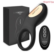 8 Vibration Mode Wireless Remote Control Penis Rings Silicone Vibrator for Men Couple Adult Sex Toy New