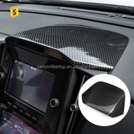 ES For WRX Car Instrument Panel Cover Real Carbon Fiber For Subaru WRX Interior Accessories