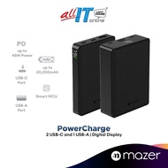 Mazer Power Charge 10000mAh PD (35W) | Power Charge 20000mAh PD (45W) Powerbank