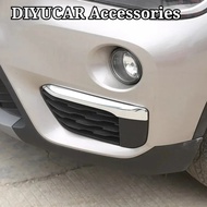 yyyrrrFor BMW X1 F48 2016-2019 ABS Carbon Fiber Car Front Head Fog Lamp Cover Trim Exterior Accessor