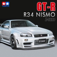 124 Scale Car Assembly Model Nismo Skyline GTR R34 Z-Tune Car Model Buidling DIY kit Tamiya 24282