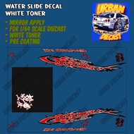 Hot wheels decal 326 power Japan drift livery [white toner]
