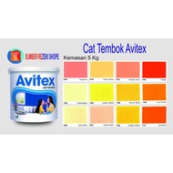 (0_0) Cat Tembok (Kuning, Orange, Cream) Plafon Gypsum Avitex Interior