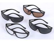 Black Welding Goggle Safety Goggle Eye Protection Glasses PVC Dust Proof Black Goggle Grey Goggle