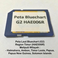 PETA LAUT GARMIN 585 BLUECHART REGION TIMUR
