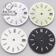RICHUS NH35 Watch Dial 28.5mm Black Watch Dial Fit NH34 NH35 NH36 Movement Watch Accessories