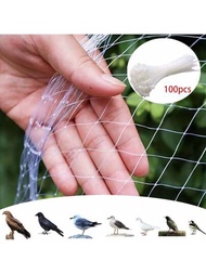 防貓網、防鳥網、精細防鳥網、無需鑽孔的陽台防貓網、精細魚池覆蓋網、魚池網、雞網（5x5m）