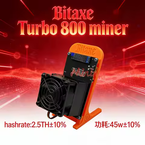 Crypto BTC Mining Machine 2026 Bitaxe Trubo Gamma– 2.4T ±10%, Bitcoin ASIC Miner for BTC BSV XEC | i