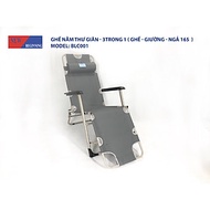 Ghế xếp thư giãn, Khung sắt cao cấp, Ghế xếp nằm ngủ trưa gấp gọn tiện lợi New Beginning