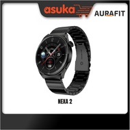 AURAFIT Nexa 2 Smart Watch - Black (1Y)