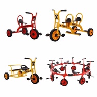 Wholesale Kindergarten Tricycle Bicycle Children2-8Children's Bicycle Double Outdoor Toy Car