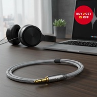 Riksoin 3.5mm,、。  Kabel Sambungan Audio Lelaki ke Perempuan Berlapis Emas 3.5mm Riksoin untuk Telefo