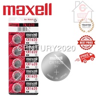 MAXELL Lithium Battery CR1620 Original 5pcs/pack