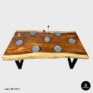 DGT311. Raintree Solid Wood Dining Table/ Office Table (4 to 6 seater)