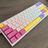 Ice Cream Keycap Toad Light 68 Mechanical Keyboard 98 Keys XDAHM Sublimation pbt Keycap Good-looking