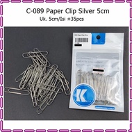 C-089 Paper Clip Silver 5cm