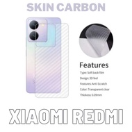 Skin CARBON GARSKIN ANTI-Fungal Original ANTI-Scratch Back HP FOR TYPE XIAOMI Redmi A1 Redmi A1+ Redmi 3 Redmi 5 Redmi 6 Redmi 8 Redmi 4A Redmi GO Redmi 4X Redmi 5A Redmi 6A Redmi 7A Redmi 8A Redmi 6 Pro Redmi 8A Pro