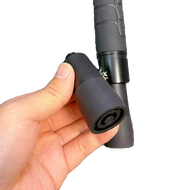 Fox Fox Self-Defense Alpenstock Mechanical Expandable Baton Outdoor Foldable Cane Crutch Anti-Skid S