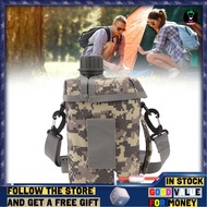 sinhopsa DAUZ Insulated Water Bottle  Outdoor Food Grade PE Carrying Handle Design Wide Application 
