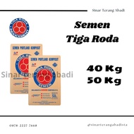 Semen Tiga Roda Indocement Grosir 50 kg Per Zak