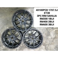 USED SPORT RIM 17 INCH ( 2023Y VIOS SPARE TAYAR BOLEH) RM200 1BIJI RIM