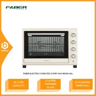 FABER 45L ELECTRIC OVEN 2 Layers Tempered Glass 3D Diamond Inner Wall FEO IVORY 464 IVORY464 Ketuhar