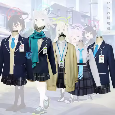 Blue Archive Sunaokami Shiroko Takanashi Hoshino Okusora Ayane Kuromi Serika Izayoi Nonomi Cosplay C