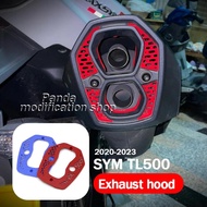 for motorcycle sym maxym tl 500 TL500 TL508 TL 508 2020 2021 2022 2023 accesorios Exhaust hood Decor