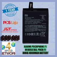 Xmi Po-cophone F1 BM4E 4000mAh M1805E10A Bateri Battery Po-co F 1 BM 4E BN4E 4000 mAh Batery