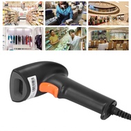 Xiyijia Barcode Scanner  Self Sensing USB Wired 1D 2D Reader with Foldable Stand for Warehouse